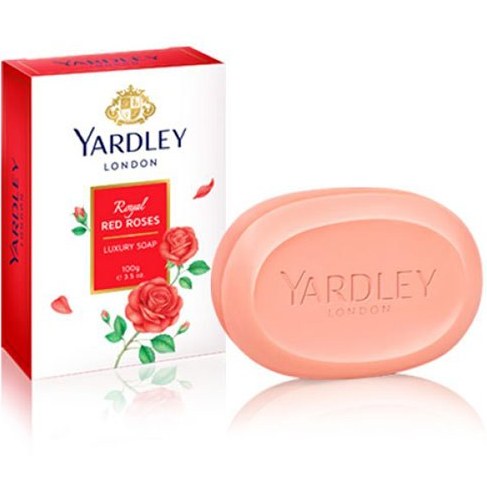 صابون گل رز قرمز یاردلی | Yardley London English Rose Luxury Soap